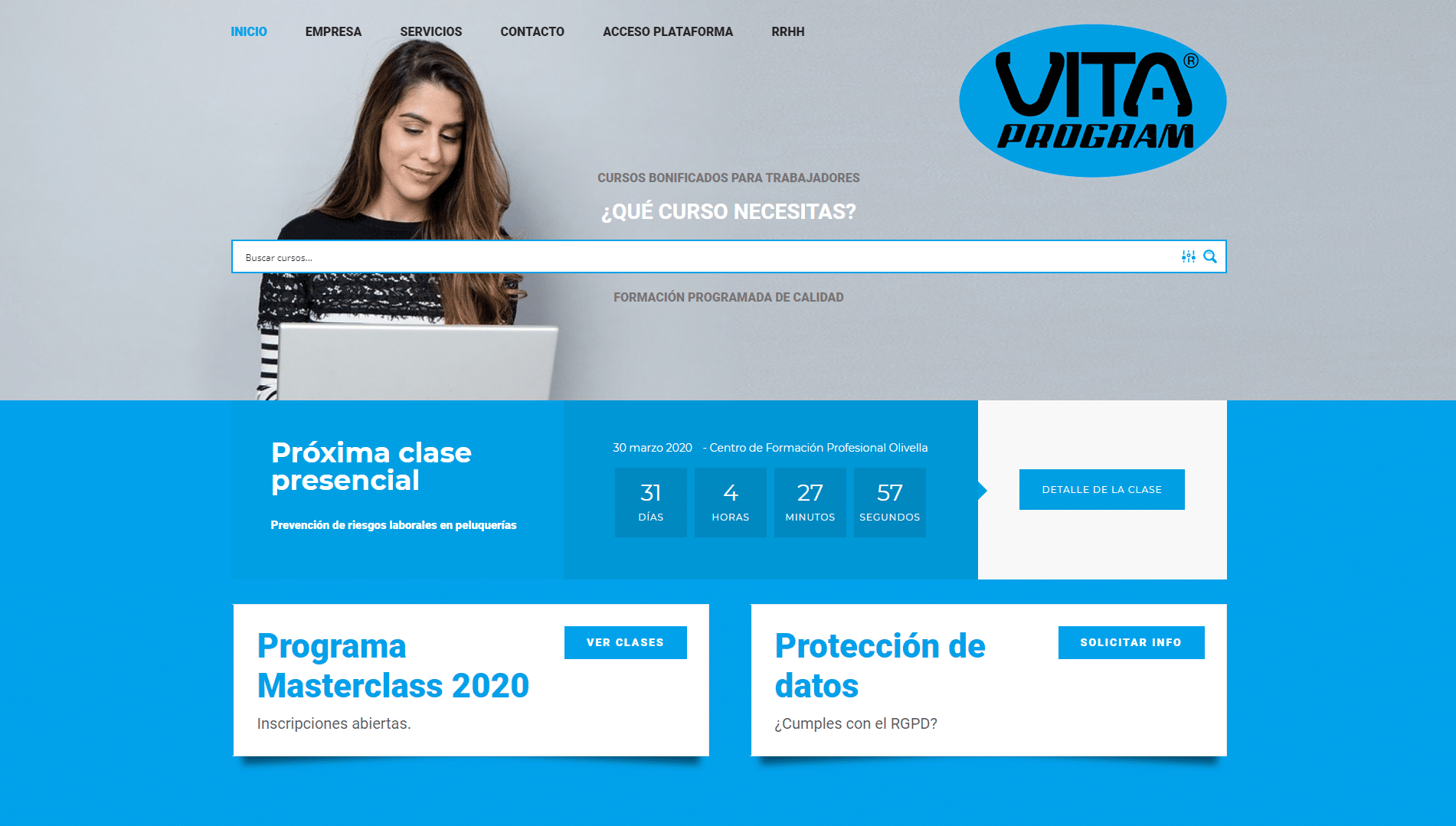 Diseño Web Benicarló y Vinaròs - Cursos Bonificados Online